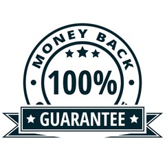 100% Money Back Guarantee illustration