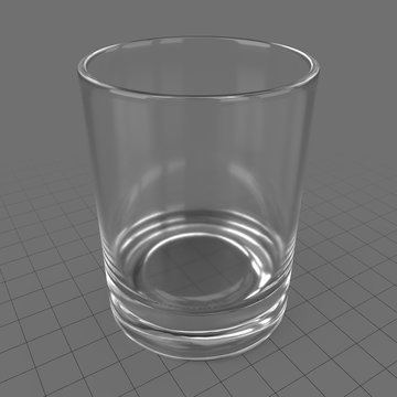 Empty shot glass 2