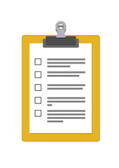 clipboard with checklist
