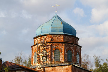 Church under construction