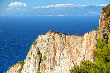 View under Beach Navagio