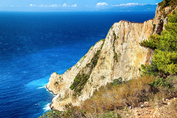 View under Beach Navagio