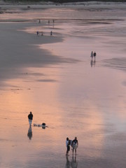 Fototapeta na wymiar Surf Beach in Byron Bay. Australia