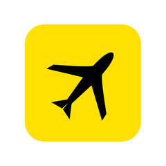 Airplane icon vector