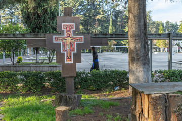 Altar en jardín