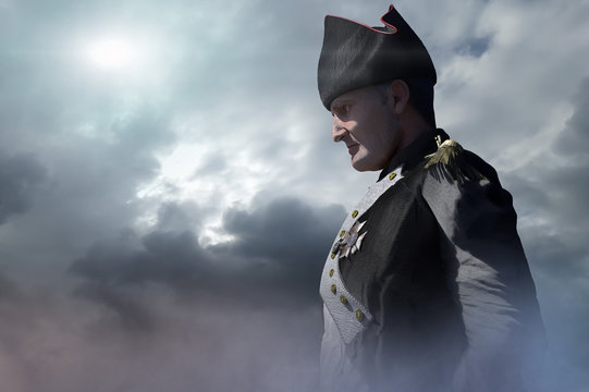 Napoleon Bonaparte, Military Leader And Statesman Of The 18th Century Render 3d