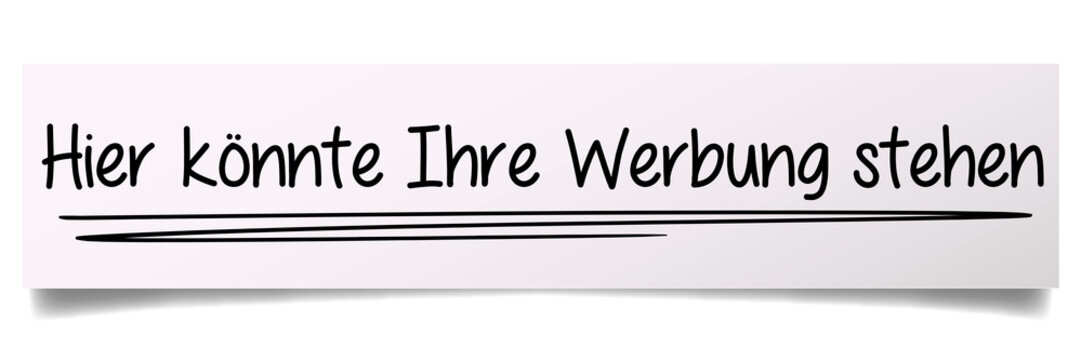 Hier k&ouml;nnte Ihre Werbung stehen
