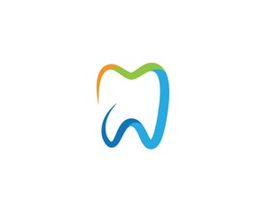 Dental logo template vector illustration
