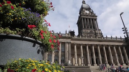 Leeds City Hall, City Centre, Leeds, Yorkshire, England, United Kingdom, Europe  