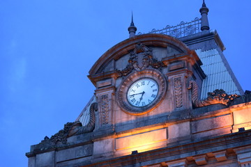 old clock in portugal