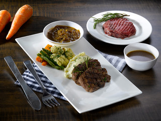 chinese food on plate