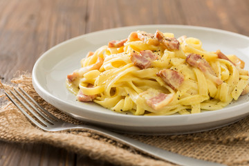 スパゲッティー　カルボナーラ