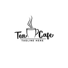 Tea or Coffee logo, best for cafe or restaurant logo