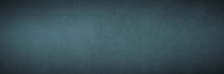 Background wall of aged textured old plaster blue.