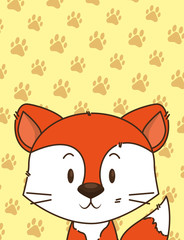 cute little fox character