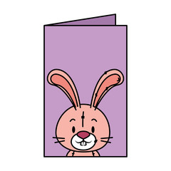 cute little rabbit character