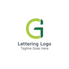 Lettering G Vector