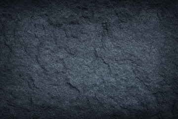 Dark grey black slate background or texture.