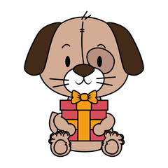 cute little dog character