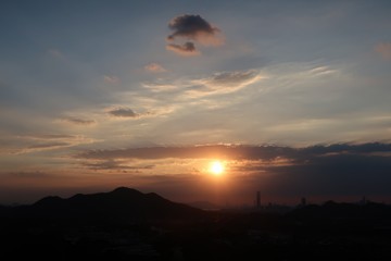 Hong Kong Sunset 
