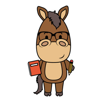 cute little horse character