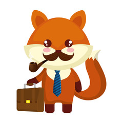 cute little fox character