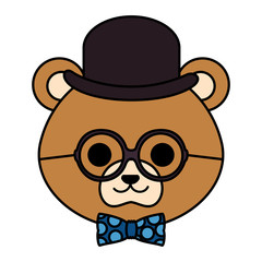 cute little bear character