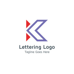 Lettering K Vector