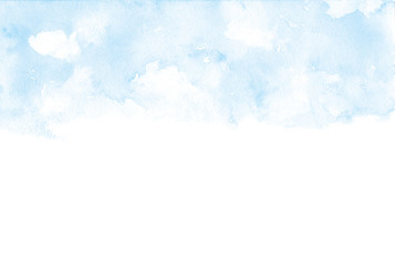 空　水彩イラスト © perori