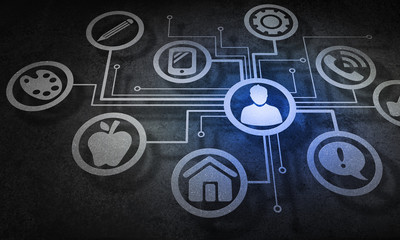 Social media communication