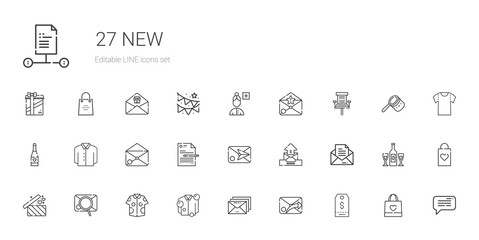 new icons set