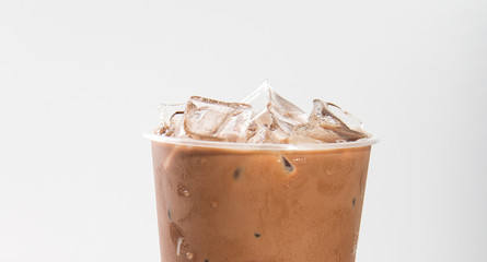 Ice chocolate coffee tea