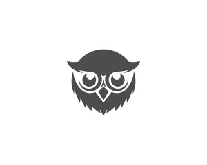 Owl logo vector