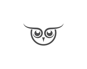 Owl logo vector