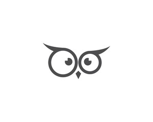 Owl logo vector