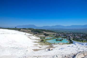 Pamukkale, natural site in Denizli Province in southwestern Turkey