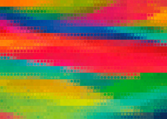 bright rainbow abstract vector background