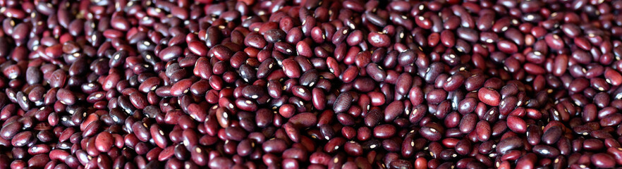 red beans close-up
