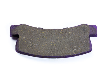 brake pads isolated on white