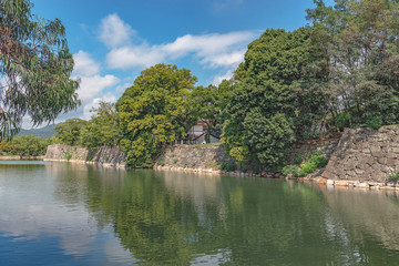 Fototapeta na wymiar 広島城の風景