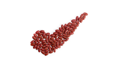 Drugs Close up white background