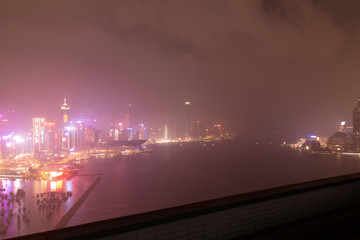 Hong Kong habour by Night