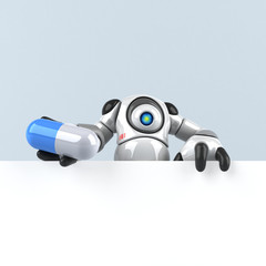Big robot - 3D Illustration