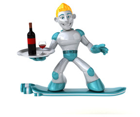 Robot - 3D Illustration