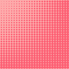 Pop art background to the point. Go from crimson and pinke, the effect of the sun.