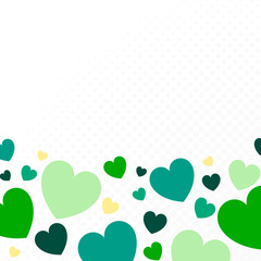Heart background illustration