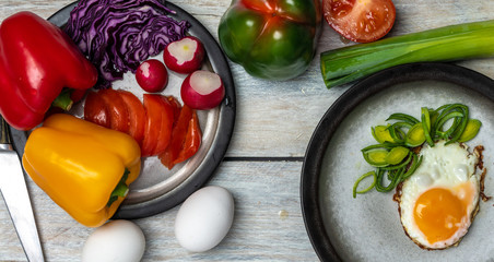 prepare a simple, healthy, home-made meal from natural, ecological ingredients