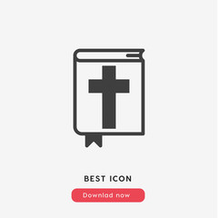 bible icon vector