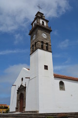 Fototapeta na wymiar Tenerife, Buenavista, église de Los Remedios.