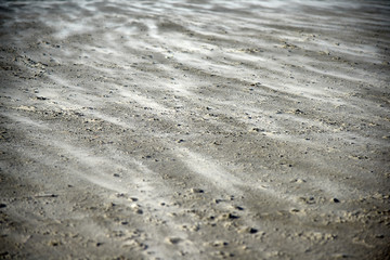 Artistic long exposures at the beach creating beautiful abstract patterns